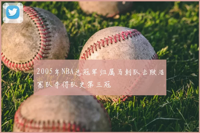 2005年NBA总冠军归属马刺队击败活塞队夺得队史第三冠