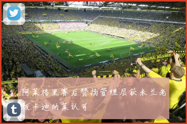 阿莱格里赛后赞扬管理层获米兰老板卡迪纳莱认可